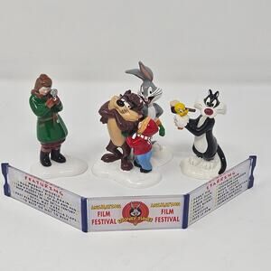 Department 56 Ceramic Figurines Set The Looney Tunes Snow Village Collection